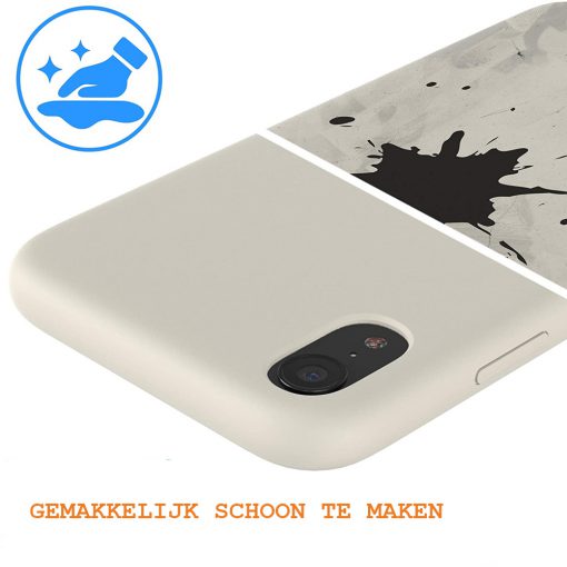 IYUPP Samsung Galaxy S21 Hoesje Grijs - Siliconen - Afbeelding 3