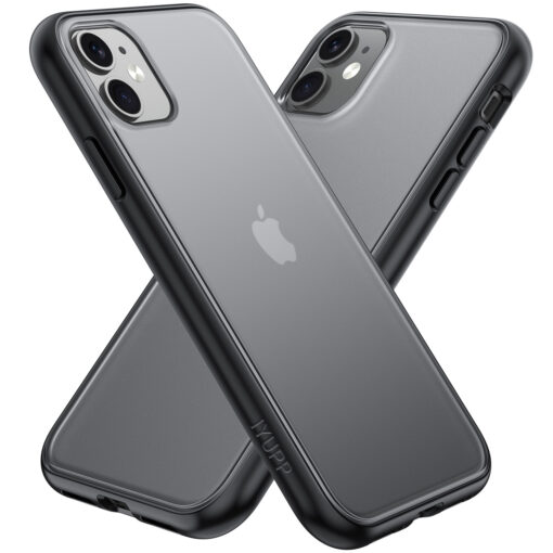 IYUPP iPhone 11 Hoesje Bumper Zwart