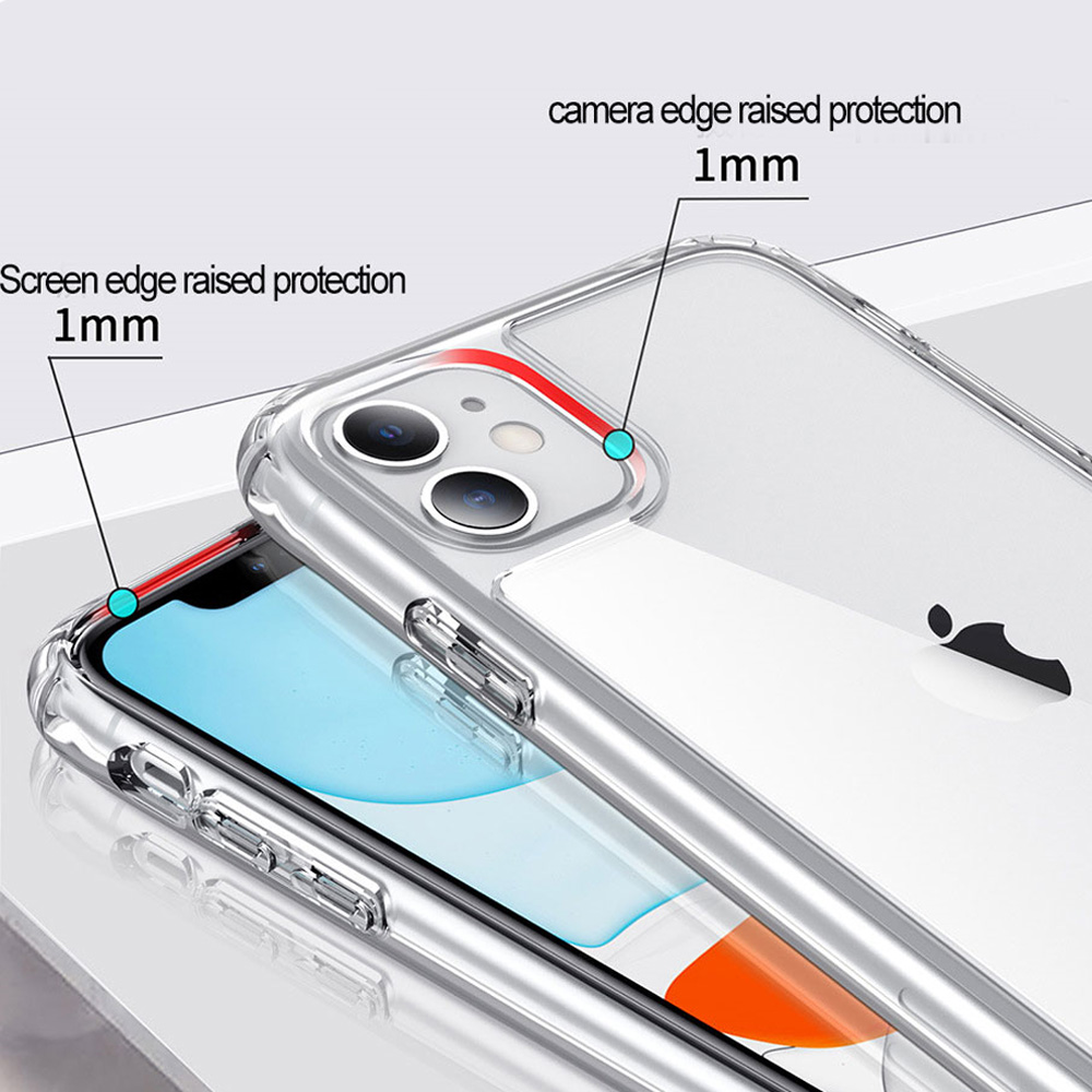Spruit ventilatie is meer dan iPhone 11 Bumper Hoesje Transparant Shockproof Cover - IYUPP