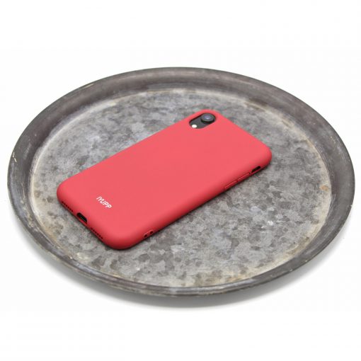 IYUPP iPhone 11 Hoesje Rood - Siliconen - Afbeelding 2