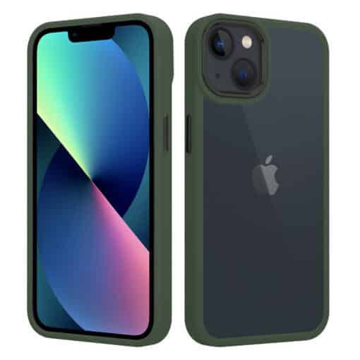 IYUPP iPhone 11 Hoesje Bumper Groen x Transparant - Afbeelding 3