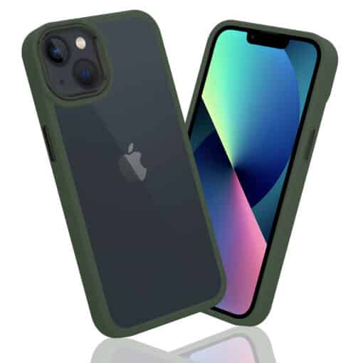 IYUPP iPhone 11 Hoesje Bumper Groen x Transparant - Afbeelding 5