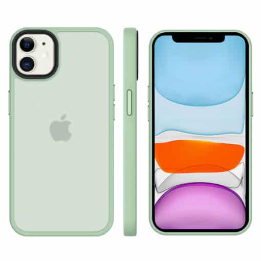 IYUPP iPhone 11 Hoesje Bumper Groen - Afbeelding 3