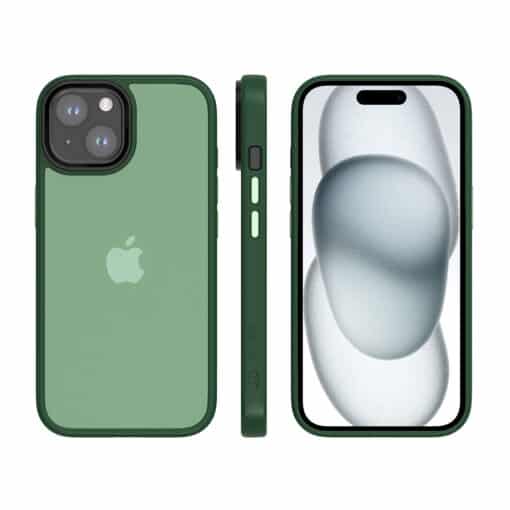 IYUPP iPhone 15 Hoesje Groen - Afbeelding 2