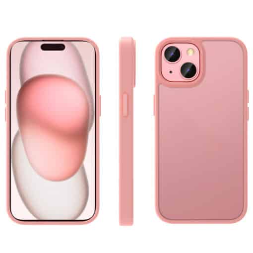 IYUPP iPhone 15 Hoesje Bumper Roze - Afbeelding 2